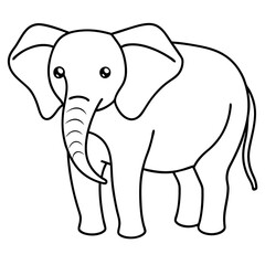elephant cartoon illustration