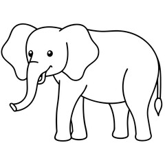 elephant cartoon illustration