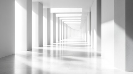 Obraz premium Uniform abstract squares aligned in a row, subtle shadows enhancing their geometric forms, modern minimalist aesthetic