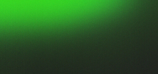 green illuminated wave on black, grainy color gradient background, noise texture effect, copy space