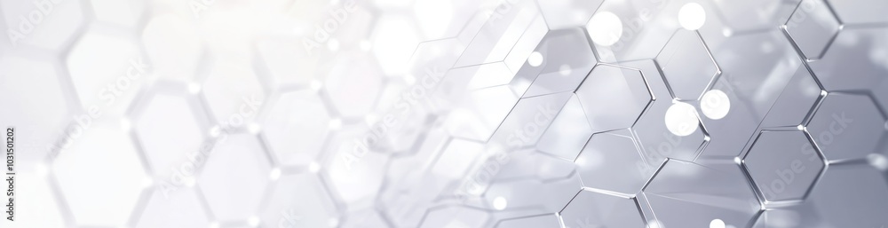 Aufkleber abstract hexagon pattern background