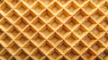 Minimalist crusty waffle texture background