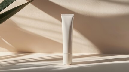 Minimalist Beauty Product on Neutral Background