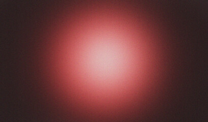 red illuminated wave on black, grainy color gradient background, noise texture effect, copy space
