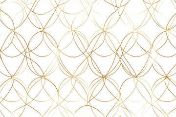 Seam pattern with gold lines on black fabric, creating a striking and elegant contrast.
