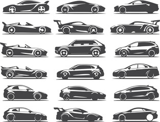 set of cars