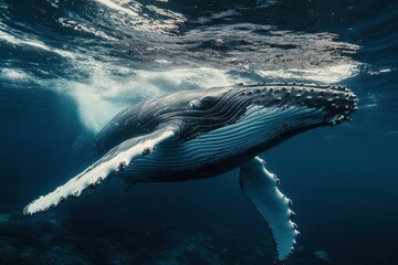 Humpback Whale Underwater