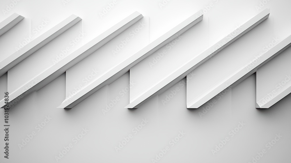 Aufkleber minimalist arrow alignment, a series of uniform arrows in a sleek design, emphasizing simplicity and