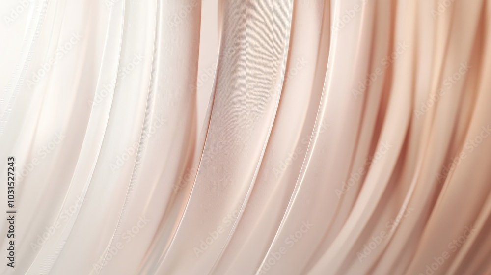 Aufkleber uniform flow of abstract lines, a series of delicate, subtle patterns creating a harmonious visual r