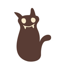 Stickers stamp illustration Halloween season icons painting