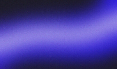blue illuminated wave on black, grainy color gradient background, noise texture effect, copy space