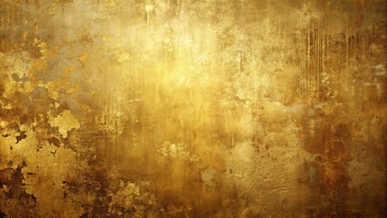 Obraz premium A luminous, golden abstract texture with subtle hints of weathered patina. The texture is reminiscent of a forgotten, age-old surface, yet simultaneously possesses a vibrant, almost ethereal glow.