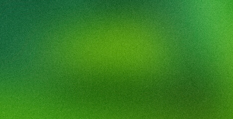 Bright green gradient, rough abstract background, empty space, rough texture, grainy noise, roughness