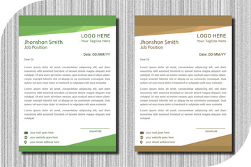 Illustration vector.modern business letterhead in abstract design. Abstract Letterhead Design Modern Business Letterhead Design Template. 