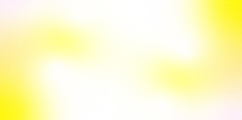 Grainy gradient from white to yellow. abstract yellow and white noise gradient background wallpaper. blurred colorful with grain noise effect background. pastel banner header poster wallpaper.
