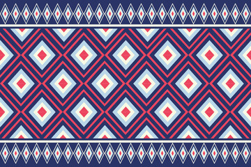 Geometric,seamless pattern, Navajo, traditional ethnic, fabric pattern for textiles, rugs, wallpaper, clothing, sarong, batik, wrapping, embroidery, print, background, cover, illustration, vector. 