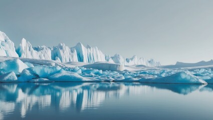 Panoramic views with Crystalline reflections.