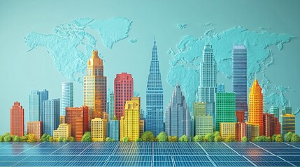 Global Adoption of Solar Energy Infographic