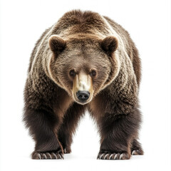 Obraz premium Bear Standing Isolated