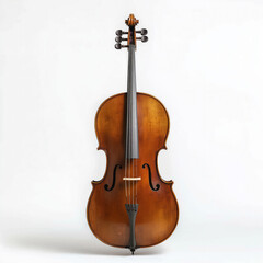 Fototapeta premium Cello Isolated