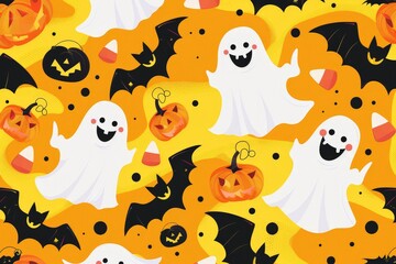 Cute Halloween Pattern