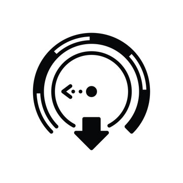 recommend clip art: Black solid icon for slow