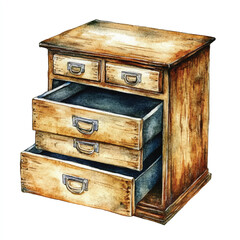 Directory watercolor clipart illustration  (14)