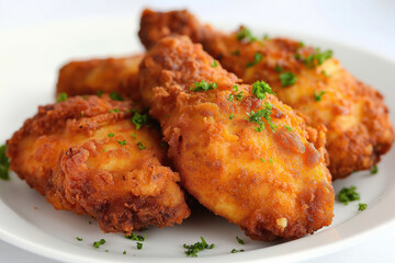 Fototapeta premium Pan Fried Chicken