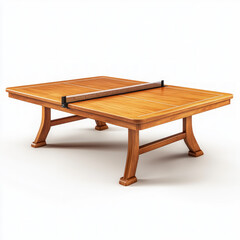 Ping Pong Table Isolated