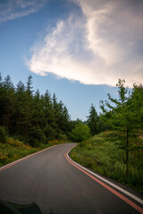 Fototapeta premium road to the mountains