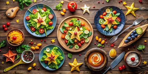 Rocket-Shaped Food Creations for Fun and Creative Dining Experiences