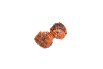 PNG, meatballs, isolated on white background.