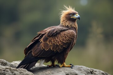 Fototapeta premium amazing eagle in the wild