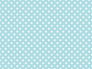 texturised white color polka dots over powder blue background © Claudio Divizia