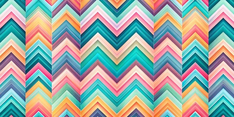 Seamless Geometric Sweet Pink Chevron Background for Urban Exploration Photography