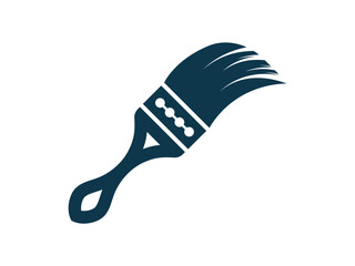 Vector Design Paint Brush Icon for Artists, Designers, and Creative Professionals, Perfect for Digital and Traditional Art Tools, Creative Projects, Graphic Design, and Artistic Work.