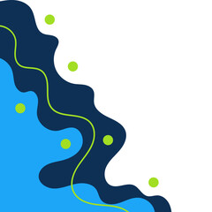 Abstract Wave Corner