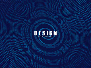 Abstract blue background with glowing curved lines. Shiny blue swirl curve lines design. Spiral lines. Geometric oval pattern. Futuristic technology concept.