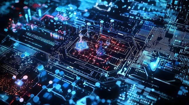 Futuristic Molecular Simulation with Layered Details