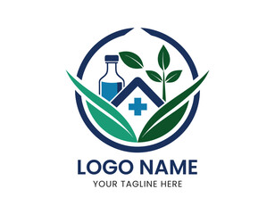 Medicine, Hospital, and Healthcare Logo Designs, Vector Icon