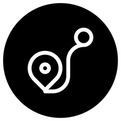 Editable route tracker vector icon. Part of a big icon set family. Perfect for web and app interfaces, presentations, infographics, etc