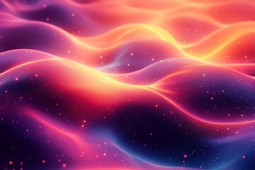 Abstract patterns of circles and lines with gradients that transition between bright neon colors, giving off a retro-futuristic vibe.