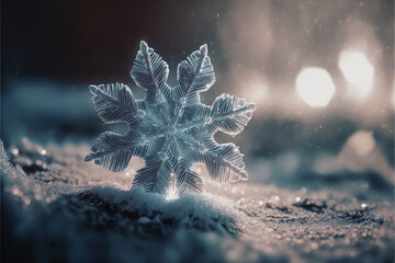 Generative Ai of beautiful Christmas background with glitter.