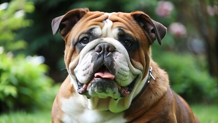 Cute Adult English Bulldog