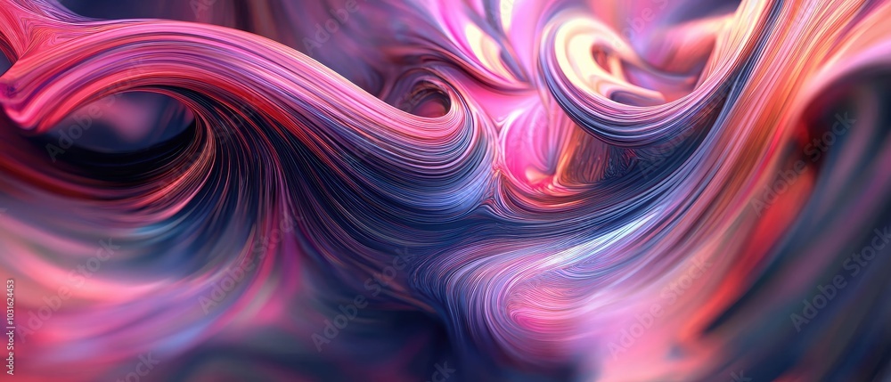 Poster a vibrant swirl of colors creates an abstract texture, evoking emotion and dynamic movement in a cap
