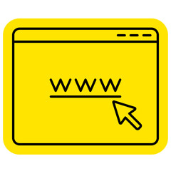 URL Link Icon, Website, network