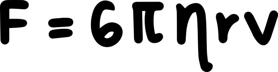 Pressure Pascals physic law Illustration in Black and White