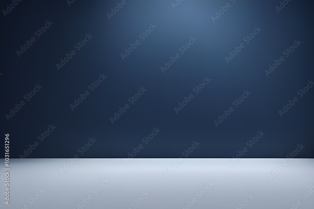 Poster minimalistic grey background for creative display or presentation with subtle light effects and floo