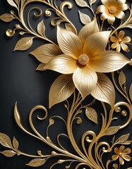 Floral Artistic Design: A Collection of Elegant Decorative Patterns