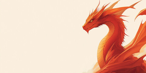 Obraz premium Majestic dragon